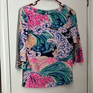 Lilly Pulitzer Multicolor Patterned Top